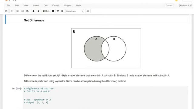 #21 - Set in Python | Operations | Python Streets
