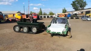 Вездеход БОРУС  - тяговые показатели вездехода.