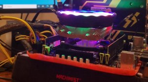 Материнская плата Machinist X99 PR9 + xeon e5 2650v4 + RX580 2048sp + 32Гб  ddr4 + m2 nvme