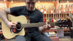Обзор электроакустической гитары Fender FA-125CE Dreadnought Natural | SKIFMUSIC.RU