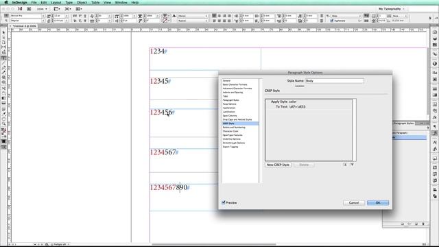Практическое использование GREP в InDesign. Разбиение больших чисел на секции смотреть онлайн