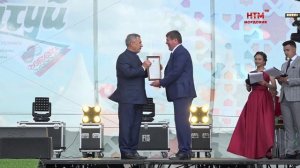 Сабантуй:торжественное открытие.