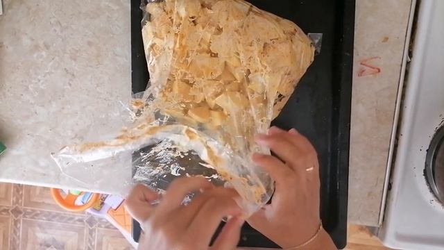 Запеченный картофель в пакете