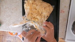 Запеченный картофель в пакете