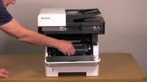 Kyocera M2540dw Proper Toner Container Replacement and Disposal