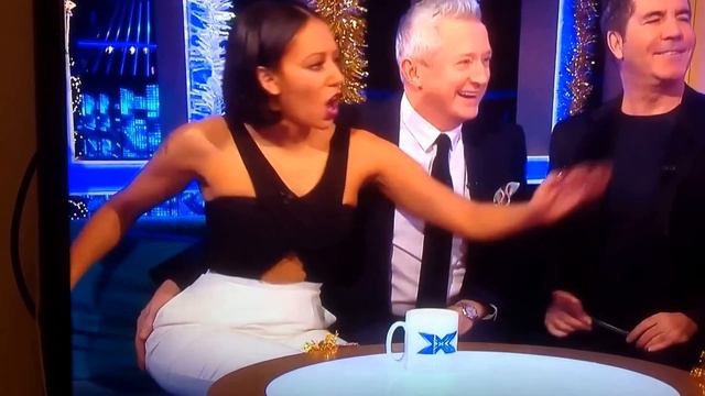 Louis Walsh and Mel B on the xfactor смотреть онлайн