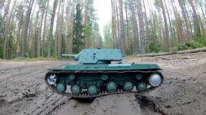 RC Tank Soviet KV-1 Mud Bashing! Heng Long 1/16 Pro Version 6.0S