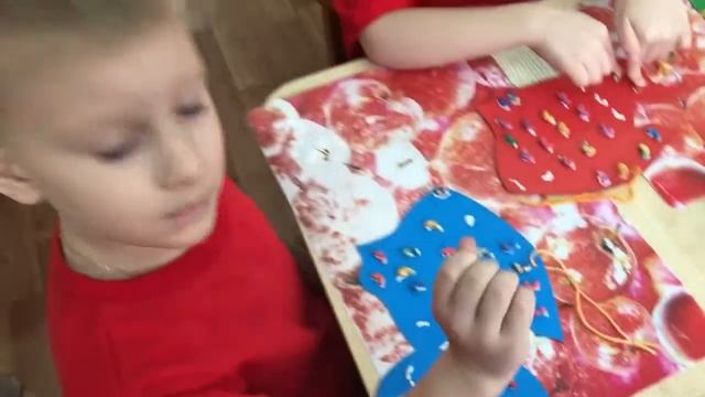 Аппликация из макарон в старшей группе на тему:"Наш аквариум из рыб" смотреть онлайн