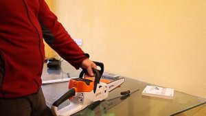 Цепная аккумуляторная мотопила Stihl MSA 120 C