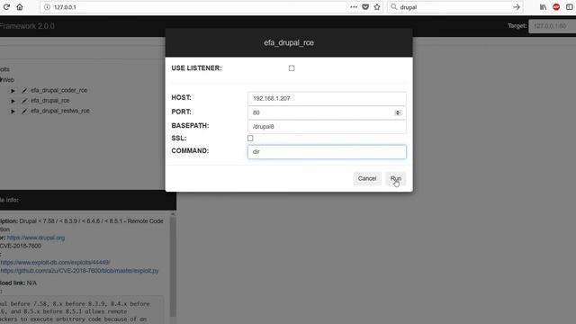 CVE-2018-7600 Drupal Drupalgeddon2 Remote Code Execution (PoC) смотреть онлайн