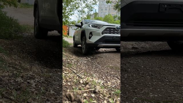 New Toyota RAV4 Hybrid Реальная Геометрическая проходимость.Жесткий тест #rav4 #гибрид #4x4 #toyota