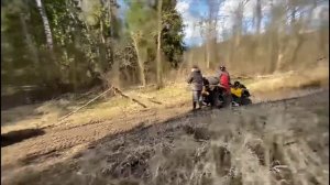 На квадроцикле. Ямаха Гризли-Стелс-БалтМоторс! ПОКАТУШКИ!