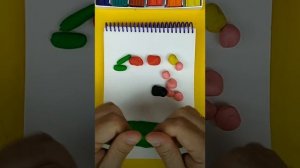 Лепка - Пластилин лепим ЦВЕТОК для детей от 4 лет