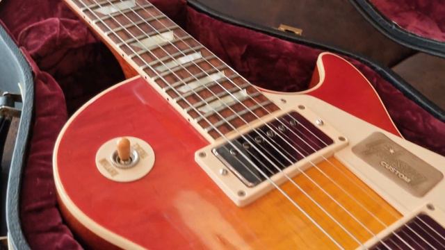Guitars-Home - Gibson Les Paul Historic 1958 Custom Shop R8 '58 Cherry Burst смотреть онлайн