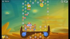 Cut the Rope 2 - Level 157 (3 stars, 61 fruits, 2 stars + cut 2 ropes)