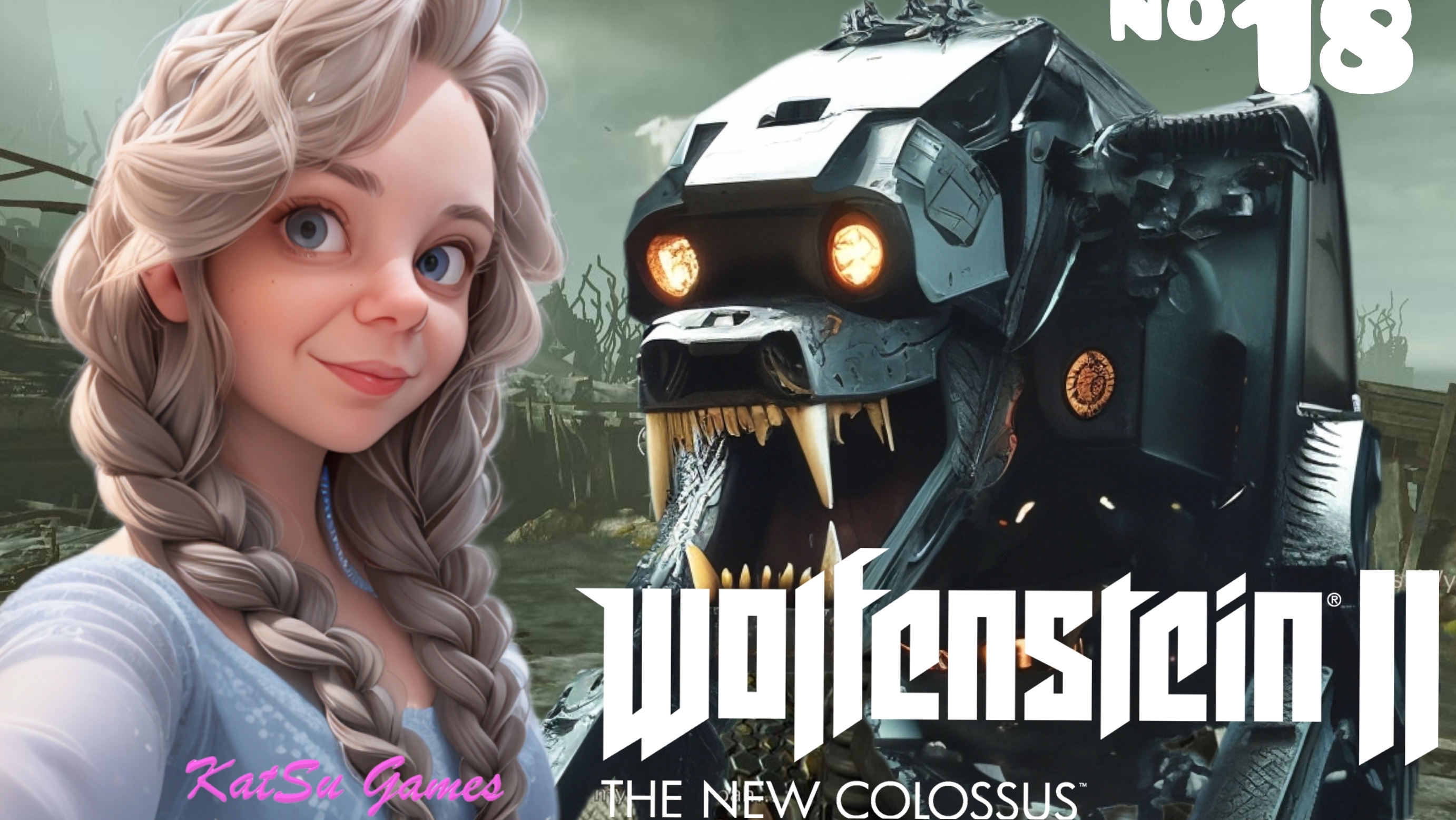 ОНИ ХОТЕЛИ ОТ НИХ ИЗБАВИТЬСЯ, НО Я ИМ ПОМЕШАЮ ⇒ WOLFENSTEIN 2 THE NEW COLOSSUS #18