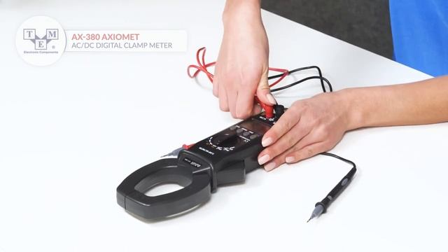 AX-380 AXIOMET - AC/DC digital clamp meter - UNBOXING смотреть онлайн