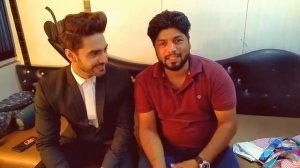 Rohit purohit (Actor) with Choreographer Sahil khan