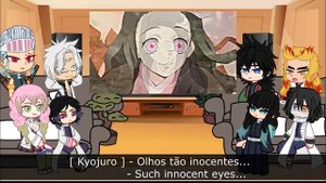 Hashiras react to Nezuko kamado ( Demon Slayer) Gacha Club