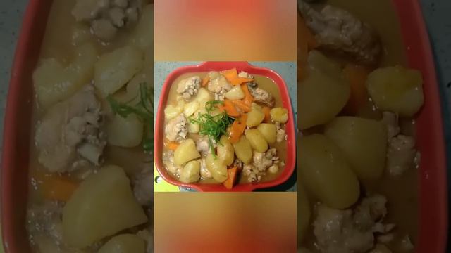 simmered chicken in curry sauce 😋 смотреть онлайн