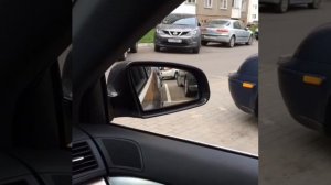 Складывание зеркал Audi A4 b7