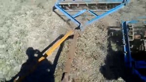 Сеялка СЗ-3,6 в сцепке с катками ККШ , не большая но полезная модернизация