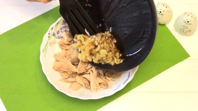 Картофель с мясом!Бюджетная но вкусная и праздничная закуска! смотреть онлайн