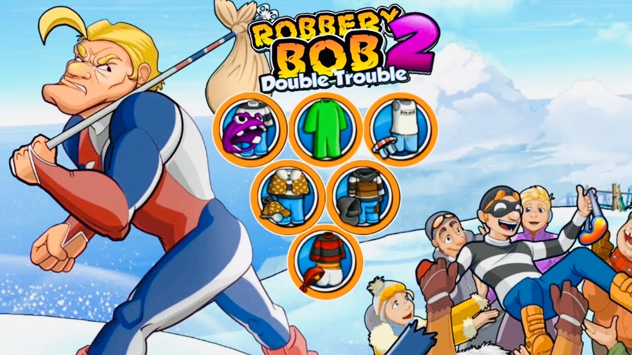 ВОРИШКА БОБ 2! ROBBERY BOB 2 Double Trouble #14 СЕКРЕТНЫЕ МИССИИ! Прикольная игра Robbery Bob!
