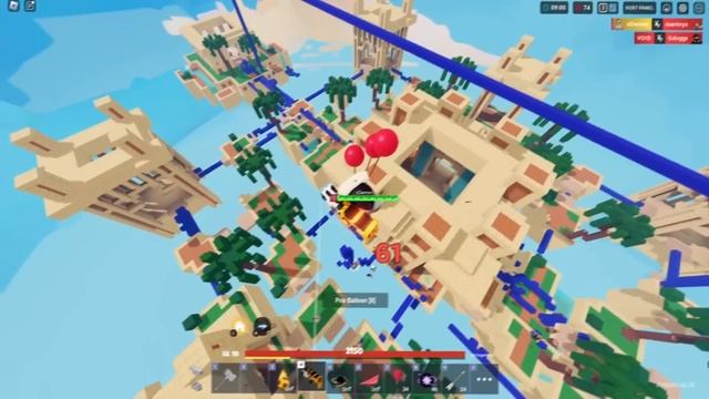 I Used the SKIBIDI TOILET Kit Against 100 PLAYERS in Roblox Bedwars... смотреть онлайн