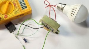 How To Make Simple Inverter 12v Dc To 220v Ac | Dc To Ac Inverter Using Ttc5200 Mosfet