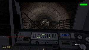 Metrostroi Beta | 81-717.6К | Новая карта - GM_mus_LoopLine | #7