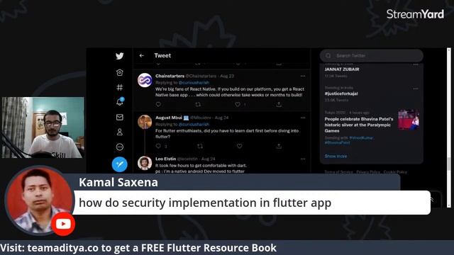 Flutter vs React Native | Reading LinkedIn - Twitter threads | Chill Stream смотреть онлайн