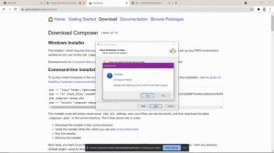 Cara Download dan install Composer & GitBash