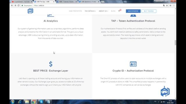 AiBB - AI помощник для трэйдинга управляемый голосом, на основе технологии блокчейн смотреть онлайн