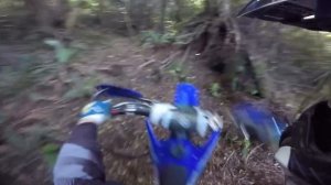 Hard enduro single track New zealand , 2016 yamaha yz250x Part one