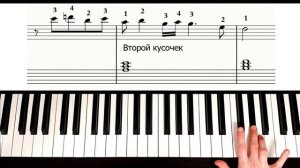 Por Una Cabeza На Пианино ОБУЧЕНИЕ + НОТЫ ? Танго Запах Женщины КАК ИГРАТЬ