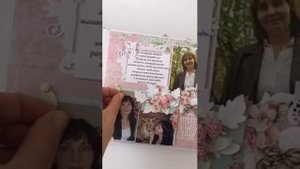 Нежный альбомчик на юбилей от коллег