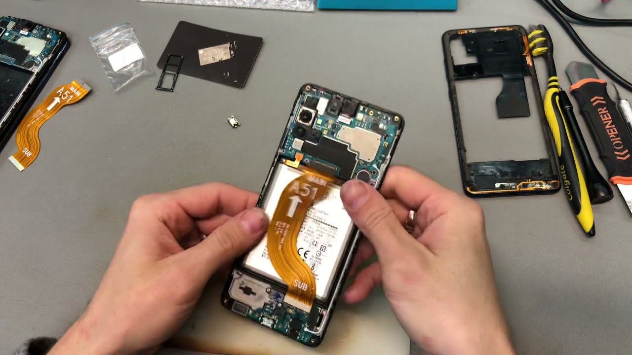 Samsung a51/a40/a30 не заряжается. Топовая поломка смотреть онлайн