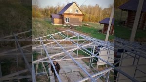 Гараж металлический 5х7