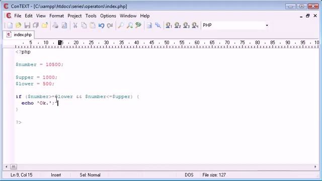 Beginner PHP Tutorial 23 Logical Operators YouTube смотреть онлайн