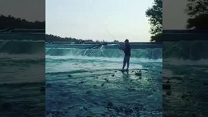 Рыбалка в КБР река терек Дамба