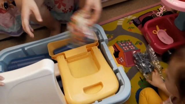 Распаковка Лего стол 6 в 1 для детей видеообзор смотреть онлайн