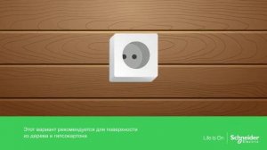 Розетки наружного и скрытого монтажа   Schneider Electric