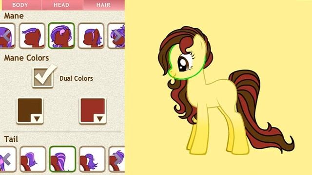 Пони креатор с удаленной причЕской). смотреть онлайн