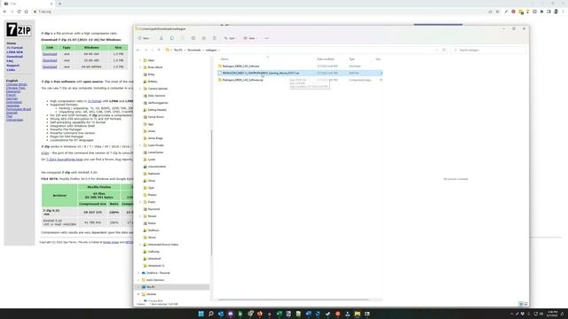 Windows 11 Tutorial - How to Open Redragon Software with 7-Zip смотреть онлайн