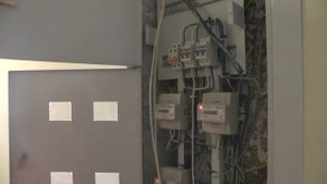 Электромонтаж в квартире , ввод  выключатель нагрузки
