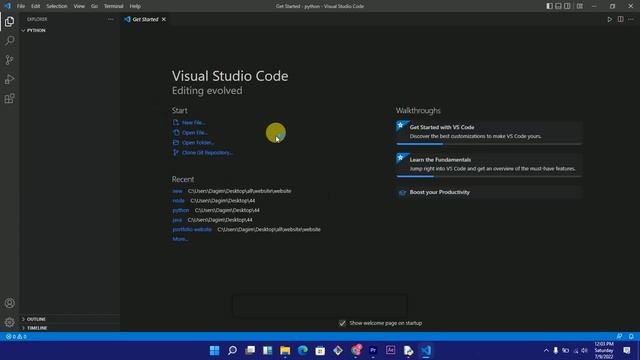 Part 2: how to install python in vscode by Amharic #python #vscode #python3