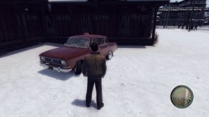 Реальная Жизнь в MAFIA 2 - РАБОТАЮ НА СТАРЕНЬКОМ МОСКВИЧЕ В ТАКСИ !!! НОВАЯ ЖИЗНЬ ...