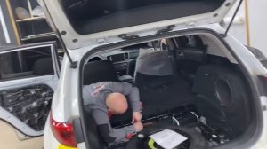 Кайфовая аудиосистема в Kia Sportage / Киа Спортэйдж . Автозвук за 125 тысяч рублей #стелс в крыло