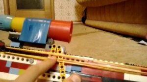 Снайперская винтовка оптическим с прицелом из лего